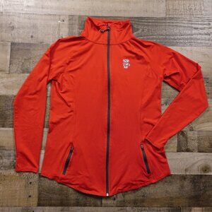 Campus Heritage Wisconsin‎ Badgers Full Zip Jacket Women’s Large Red Performance